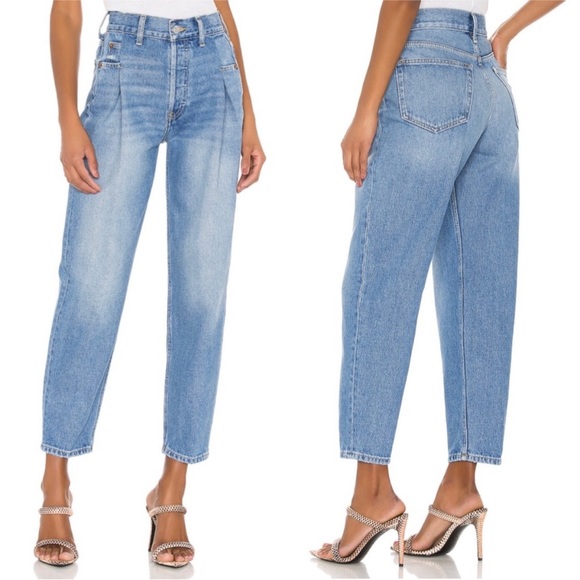 Re/Done Denim - RE/DONE 40s Zoot Pleated high rise jeans